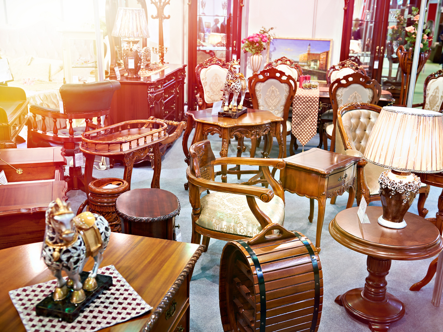 Antique furniture store